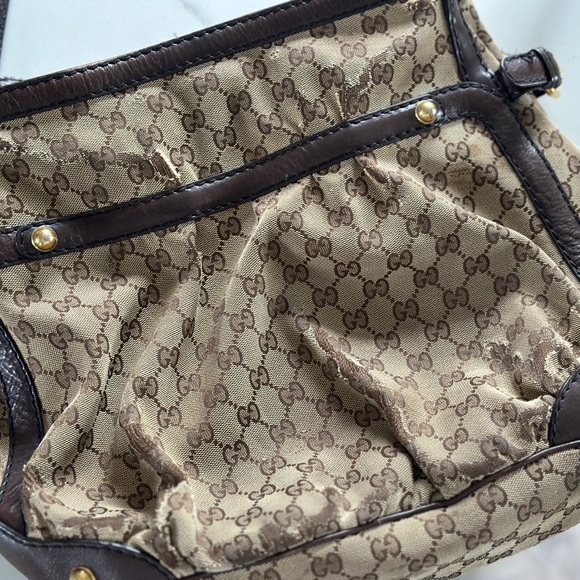 Gucci bag monogram vintage jockey tote bag - Picture 3 of 3